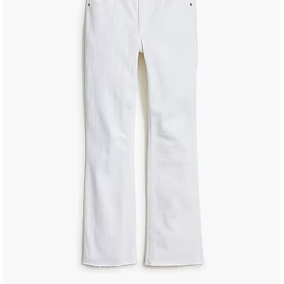 J.Crew Factory Petite flare crop jean in signature stretch NWT - Picture 8 of 15